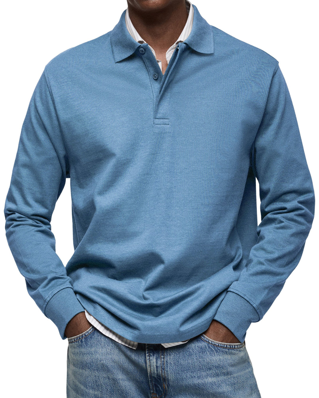 Aatos | LUXURIOUS LONG-SLEEVED POLO SHIRT