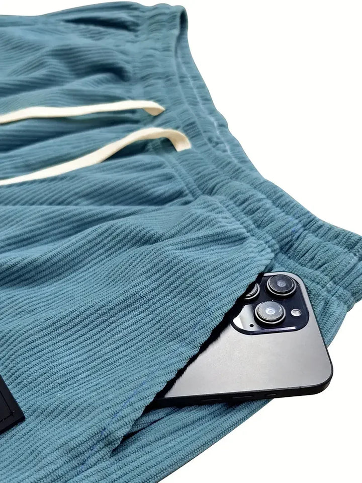 ComfortFit-corduroyhousut – pehmeää ribbikankaasta, rento istuvuus